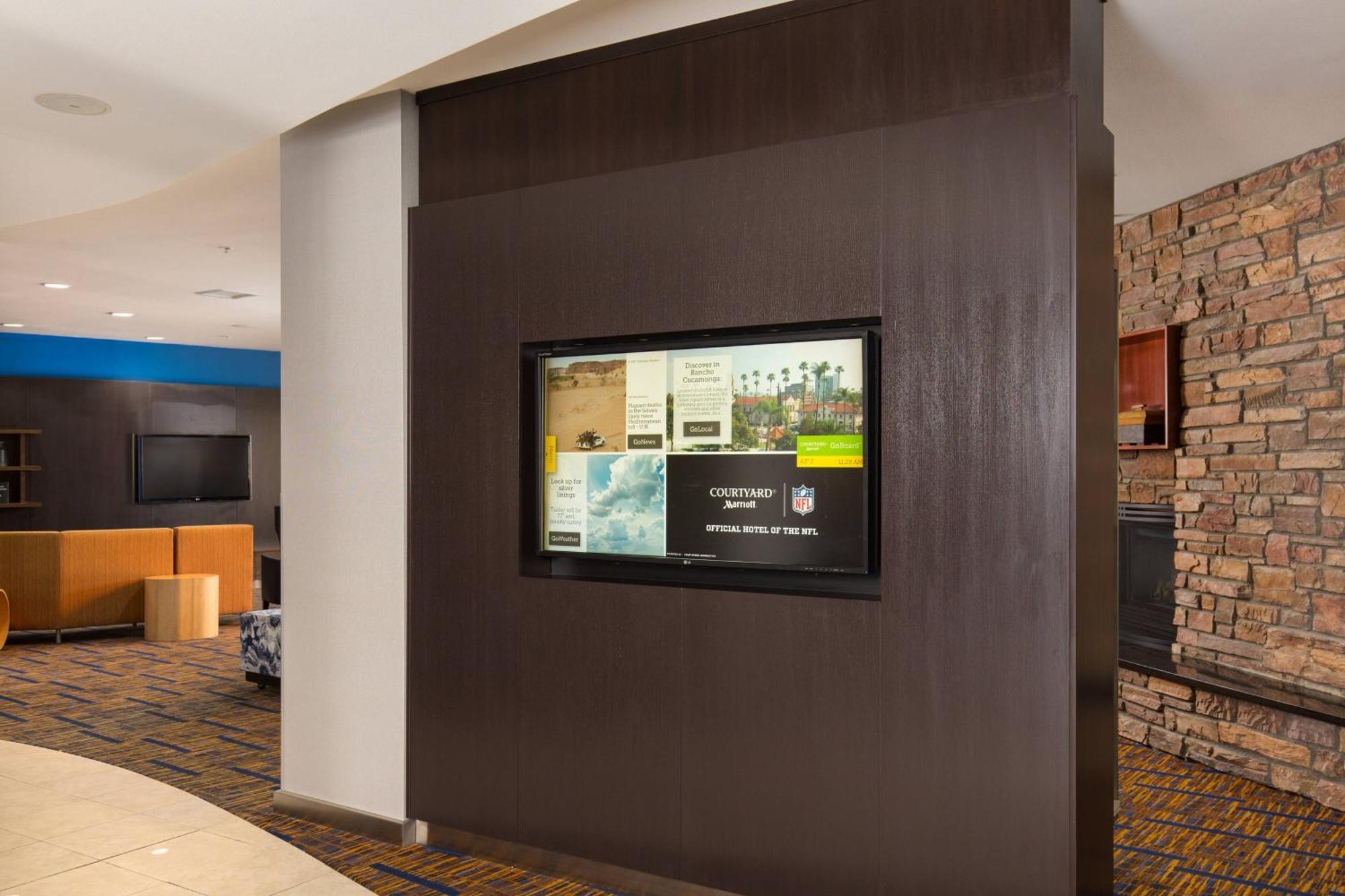 Отель Courtyard By Marriott Ontario Ранчо-Кукамонга Экстерьер фото